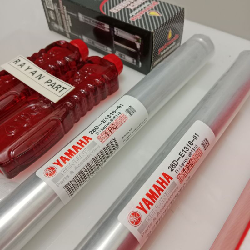 As shock depan yamaha Mio j/Mio smile/mio m3/Mio soul/Fino fi/X-ride 115 sepasang sok+seal+oli