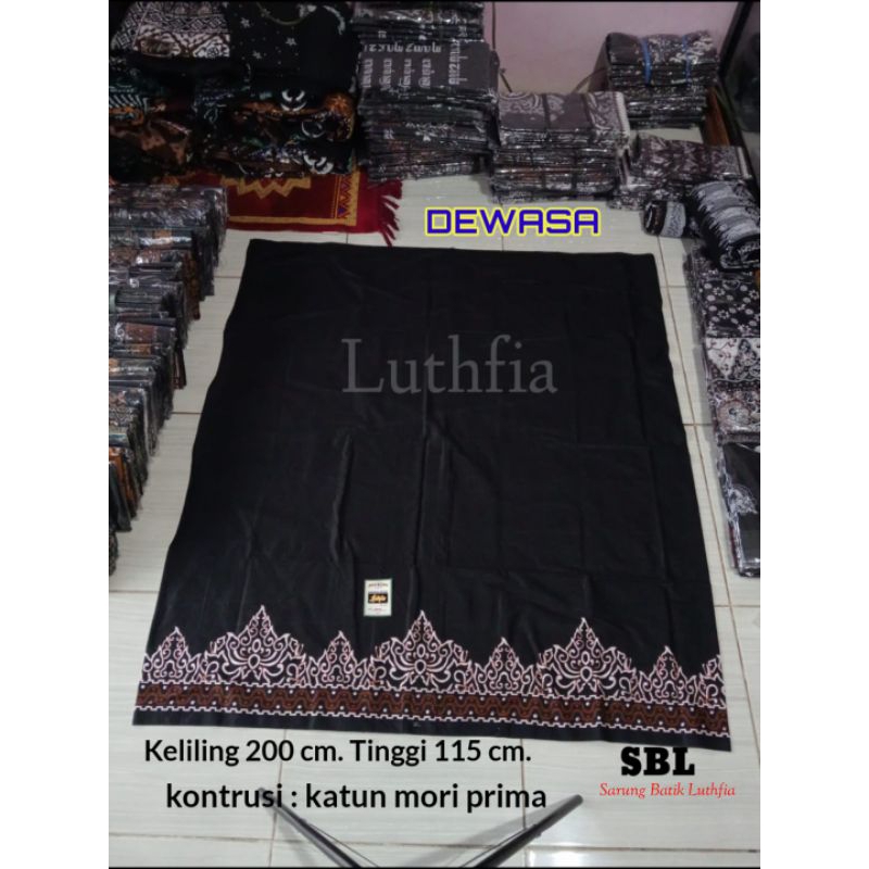 Sarung Batik Kain Katun Mori Prima bisa buat cowok/cewek