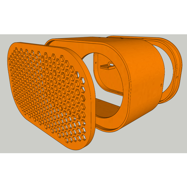 Box Speaker 3 Inch + 1 Inch 3D Printing DIY