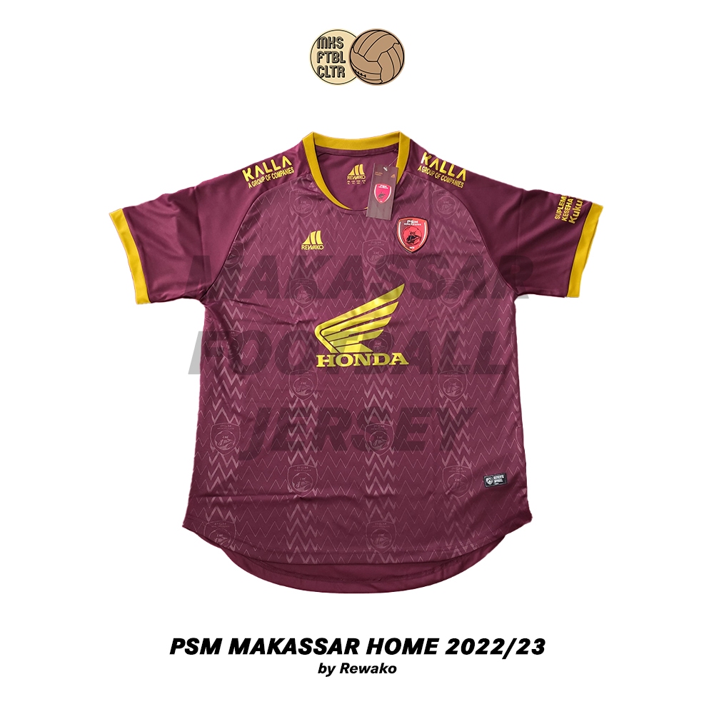 Jersey PSM Makassar Home Musim Juara 2022/23