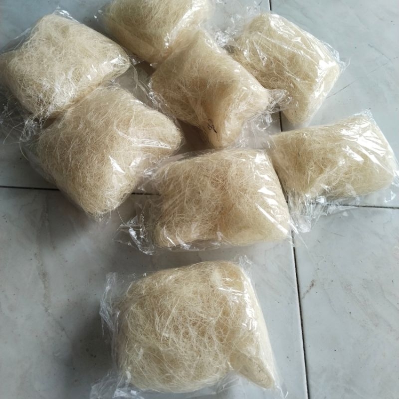 serat nanas sarang burung kenari