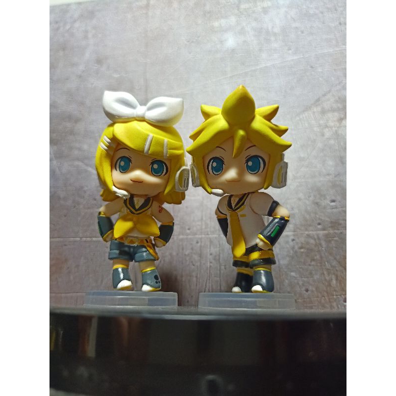 Figure Anime Vocaloid Character Rin and Len Nendoroid Petite Nendo Petit Set
