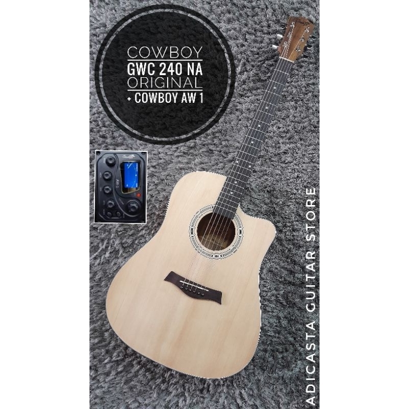Gitar Akustik Cowboy GWC240NA Original