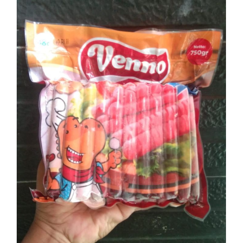 

Venno Sosis Ulir isi 30pcs- 750gr