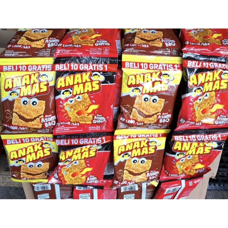 

MIE ANAK MAS KREMEZ ISI 10 + BUBBLE WRAP