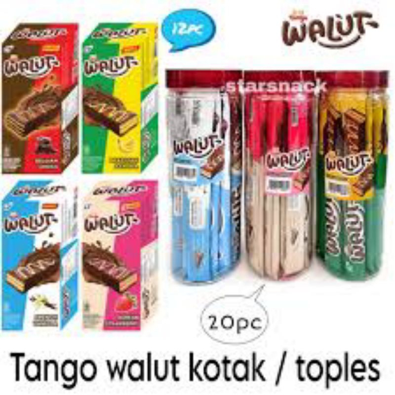 

Wafer Walut Toples isi 20pcs