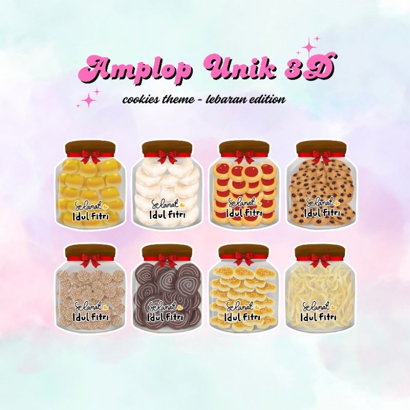 

[Hello Flawsome] AMPLOP LEBARAN | AMPLOP LEBARAN 3D | AMPLOP LEBARAN UNIK KARAKTER