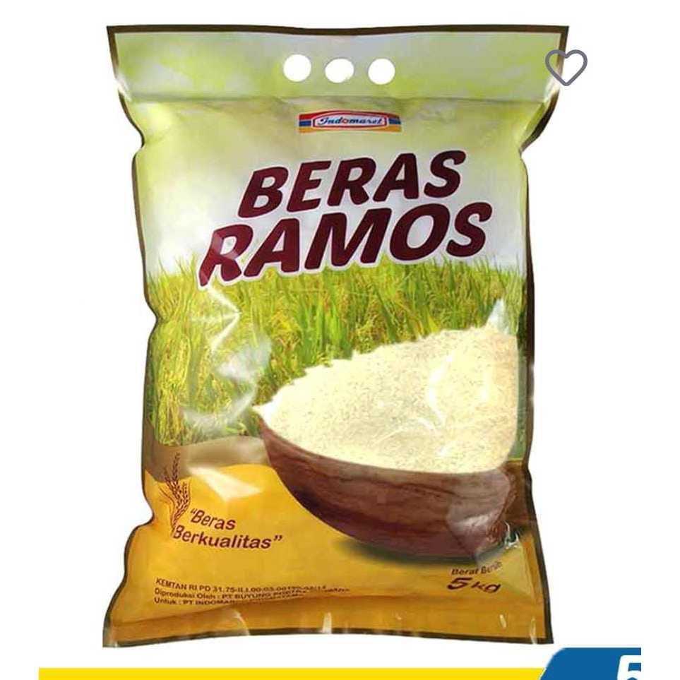 

[ 5 Kilogram ] Beras Ramos Beras Berkualitas