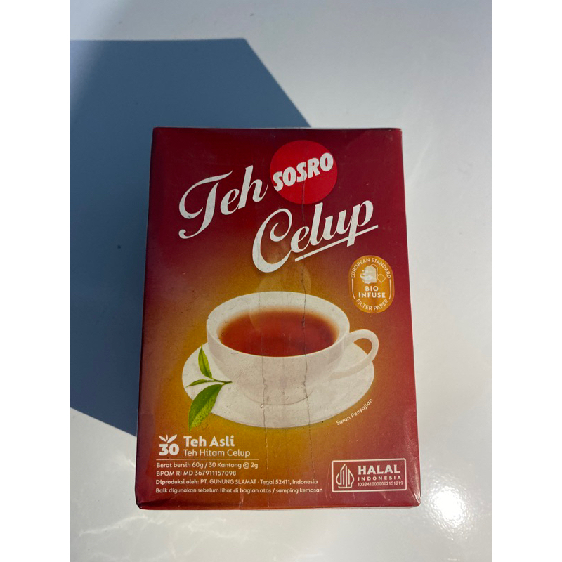 

TEH CELUP SOSRO ISI 30