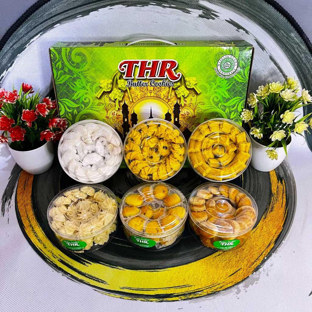 

Paket Kue Kering Lebaran THR Hampers Lebaran Coklat Keju Nastar Food Susu Cemilan Makanan