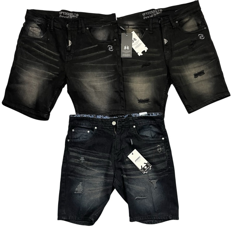 CELANA JEANS PENDEK SPYDERBILT MURAH (BISA COD)