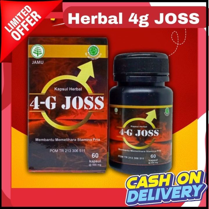 Terviralll dan Terlarisss Jamu Kuat 4G JOSS Paket Variasi Kapsul Herbal ISI 10 Suplemen Kesehatan Pr