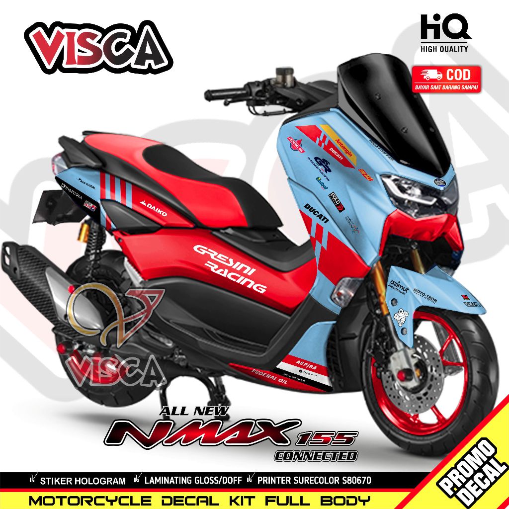 Decal Nmax 2021 Full Body Stiker Nmax 2021 Full Body GRESINI