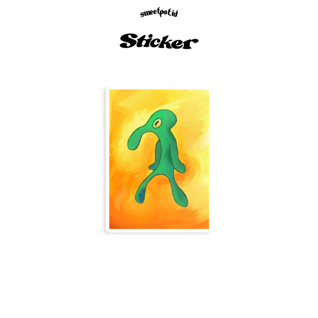 

(BISA COD) STIKER "TAMPAN DAN PEMBERANI SQUIDWARD TENTACLES" / STIKER HELM / STIKER LOCAL BRAND / STIKER AESTETHIC / ANTI AIR / STICKER BIJIAN / STICKER ECERAN / STICKER METAL / STICKER POP / VIRAL
