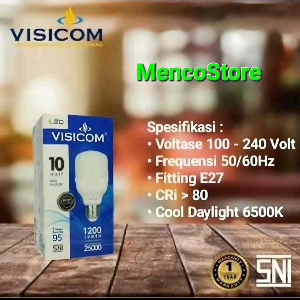 Visicom Capsule 10 watt, Lampu Led Garansi 1 Tahun