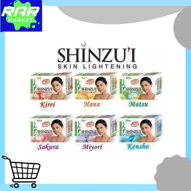 (9pcs)  PAKET HEMAT SHINZUI SABUN BATANG 60gr