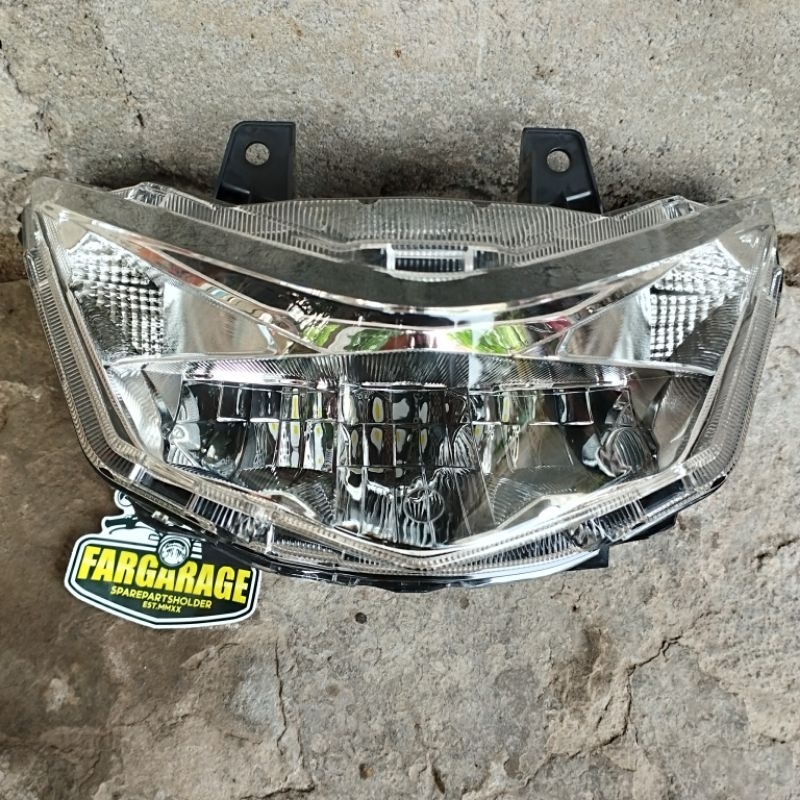 Reflektor lampu depan beat led 2020