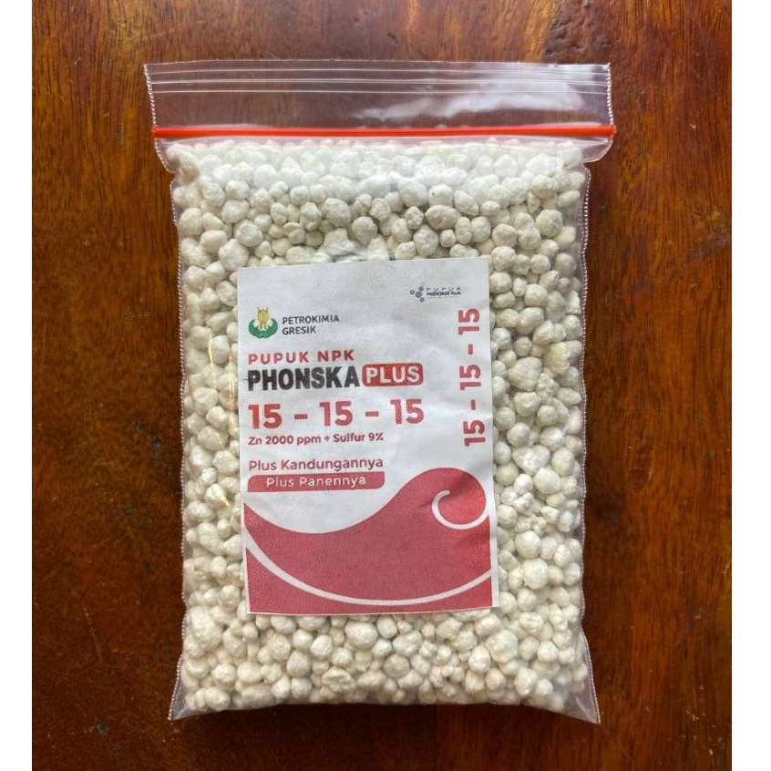 Phonska Plus 15 15 15 Kemasan Repack Pupuk NPK Ponska 100/250/500 gram