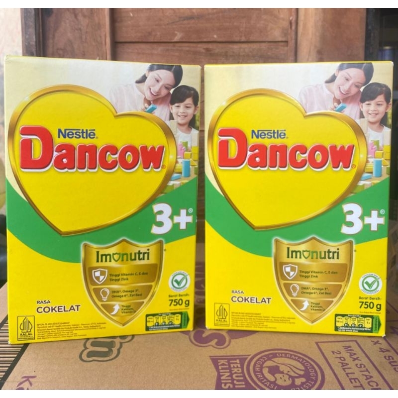

Dancow nestle 3+ 750gr coklat