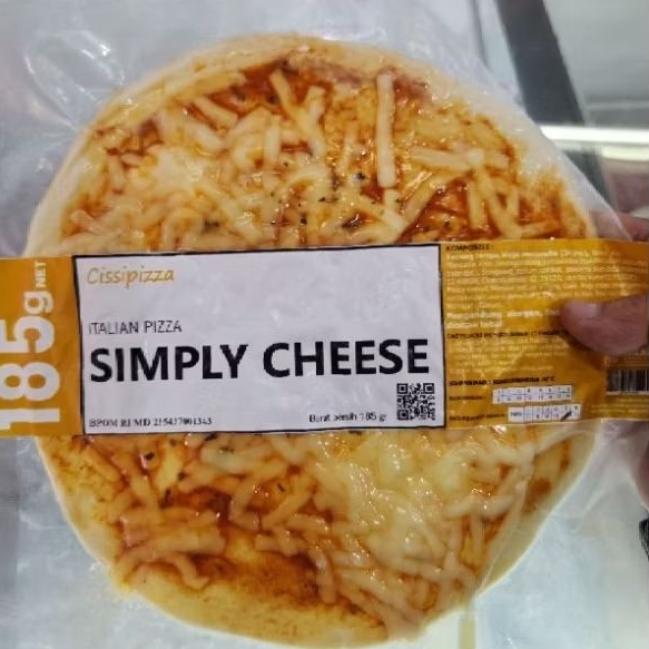 

ITALIAN PIZZA SIMPLY CHESSE 180 GRAM