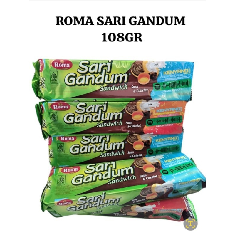 

Roma Sari Gandum Rasa Coklat