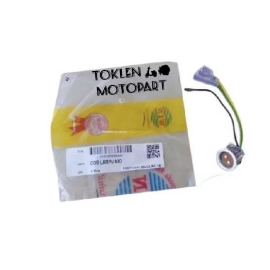 FITTING PITTING SOKET LAMPU DEPAN MIO SPORTY,MIO SMILE WIN