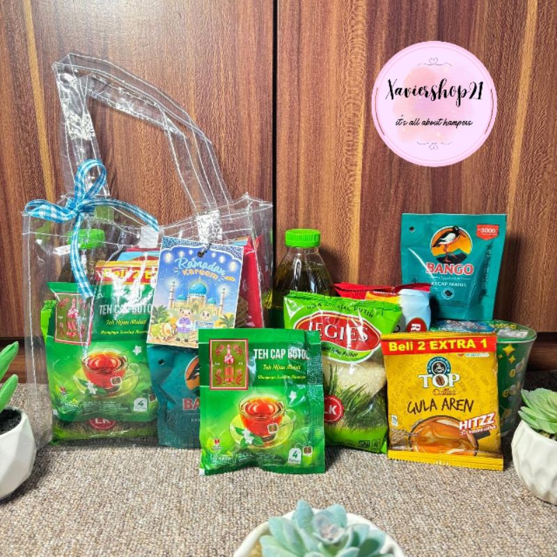 

Paket Hampers Sembako Premium Kemasan Tas Mika (FREE CARD)