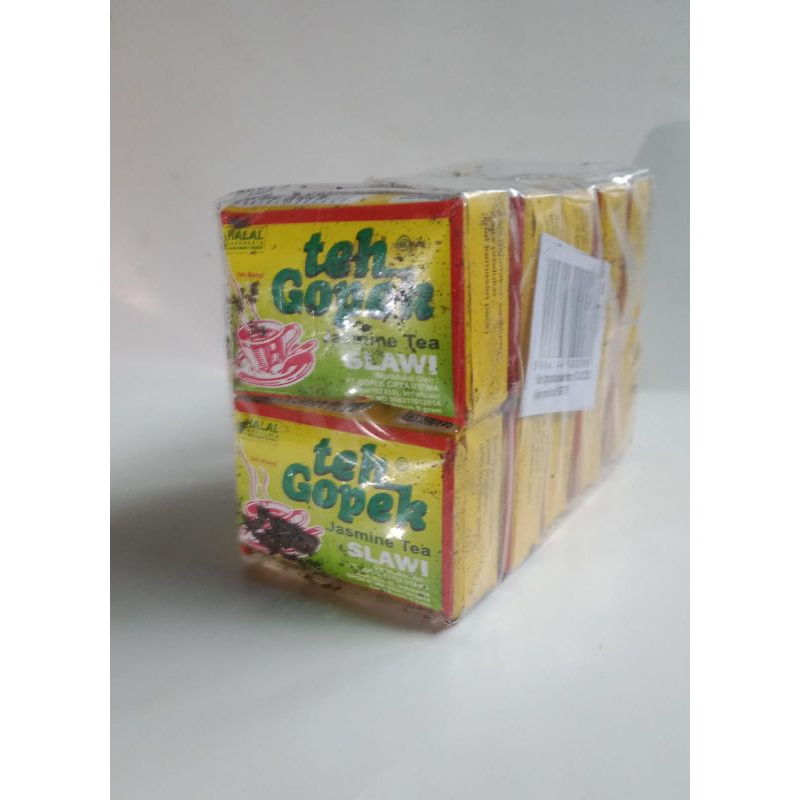 

teh gopek slawi/teh gopek 1 pack isi 10