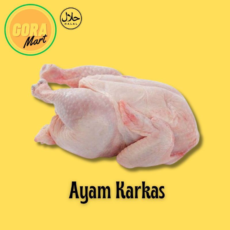 

Karkas Ayam 700-800gr CP / Ayam Utuh 7 UP / Ayam Karkas 700-800gr