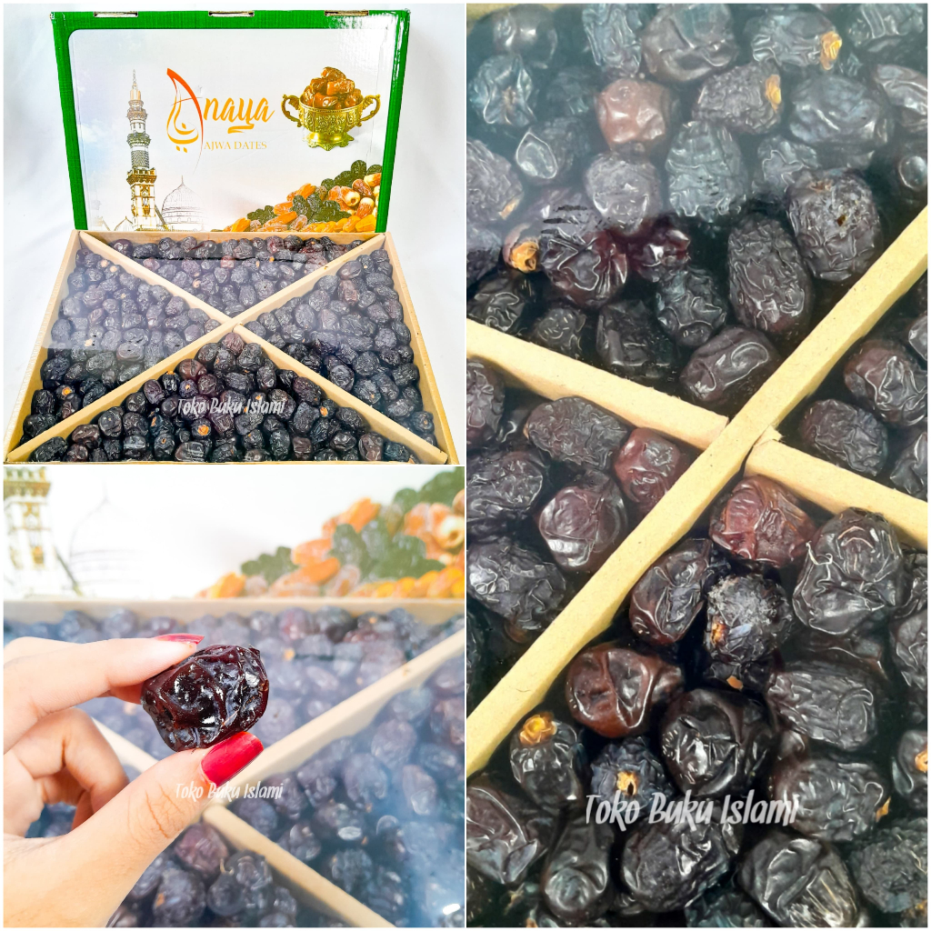 

Kurma Ajwa Anaya 5kg Original Kurma Nabi Kurma Ajwa Dates Premium Quality Ajwa Dates