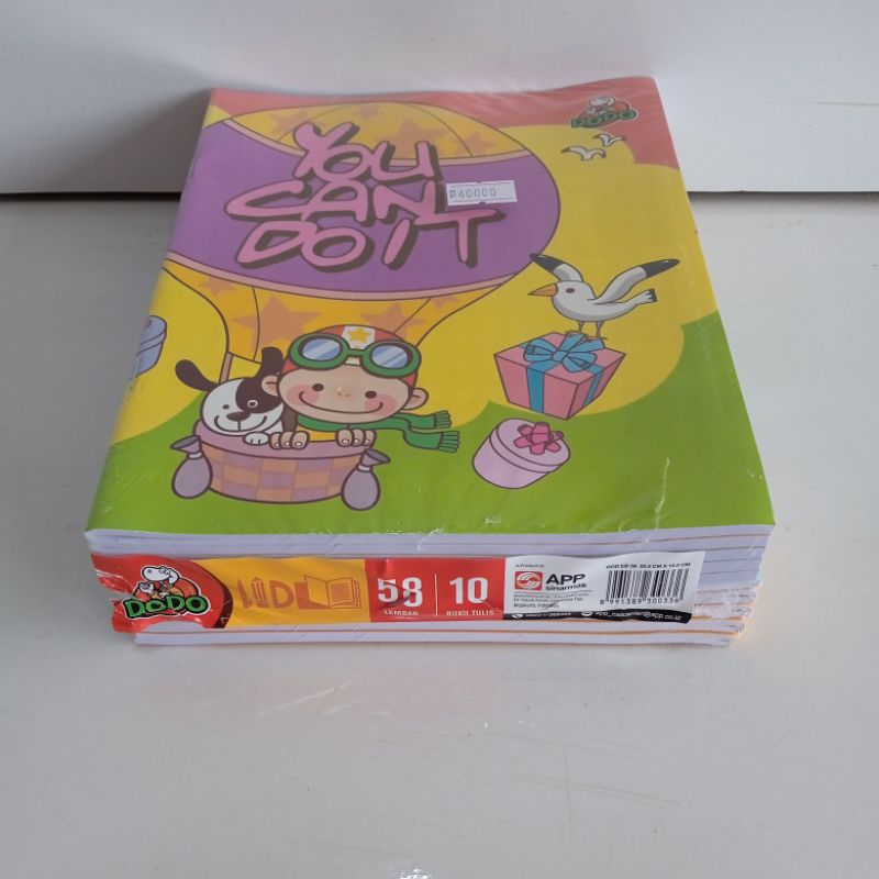 

Buku Tulis Dodo 1 pack