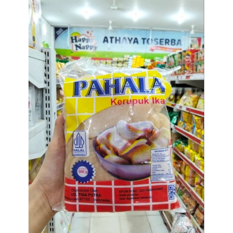 

Krupuk Udang Pahala 500gram 1 paket Karton/Kardus isi 10