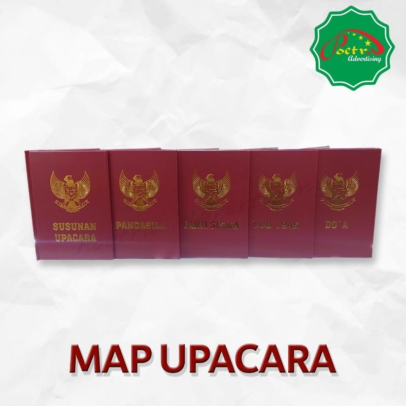 

Map Upacara 1 Set ( Isi 5 Pcs ) Map Sekolah / Map Kantor Warna Maroon Kualitas Terbaik