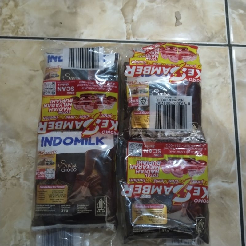 

susu kental manis indomilk coklat renceng