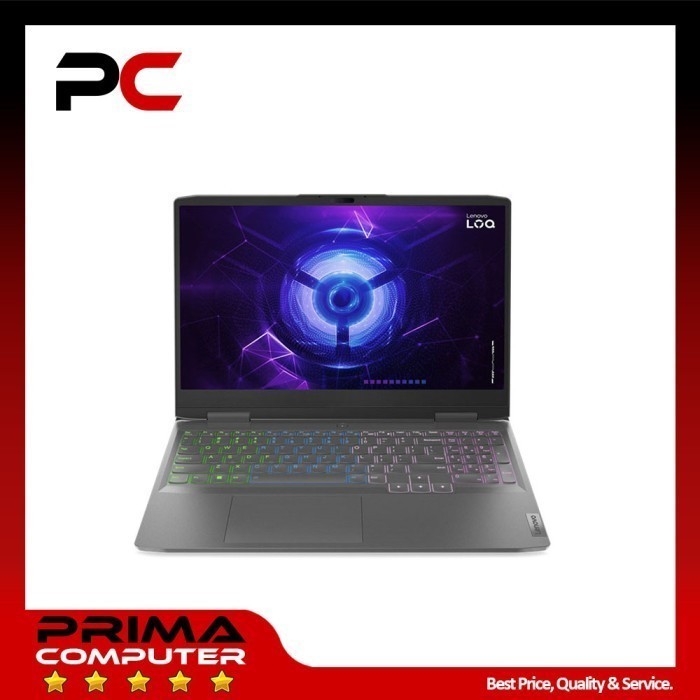 LENOVO LOQ 15ARP 83JC001YID AMD Ryzen 7 7435HS 512GB SSD 12GB W11 + OHS 2021 15.6'' RTX 4060 8GB