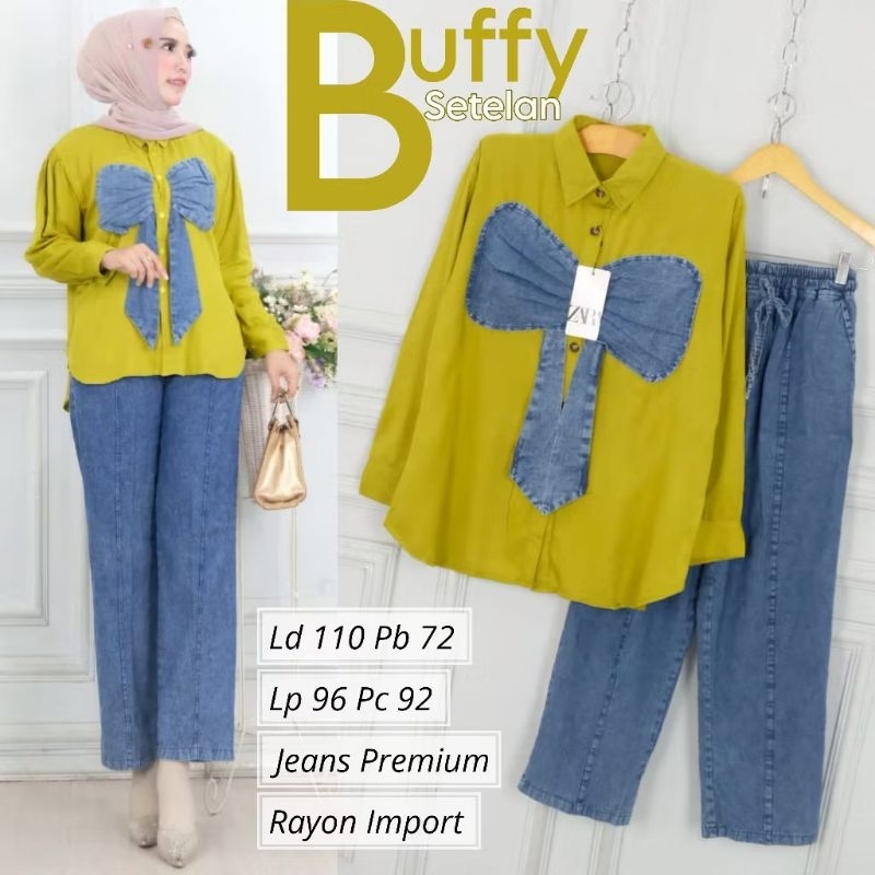SETELAN WANITA UNTUK BERAT BADAN 50 SAMPAI 70 KG | SETELAN BUFFY