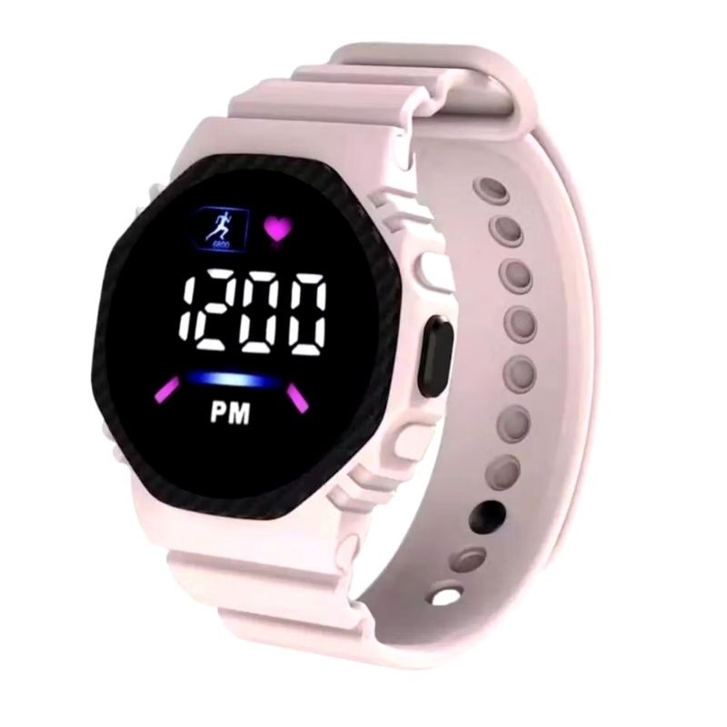 Jam tangan anak perempuan digital LED anti Air jam tangan anak perempuan dan laki laki