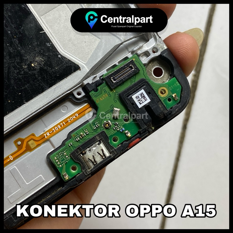 KONEKTOR PAPAN CHARGER OPPO A15 ORIGINAL COPOTAN