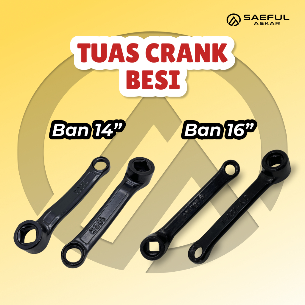 Crank Tuas Pedal Sepeda Listrik mur baut pedal sepeda listrik