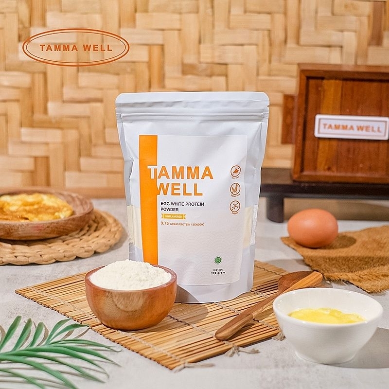 

DA Putih Telur Bubuk Asli Tanpa Campuran 50gr Egg White Protein Powder 50gram