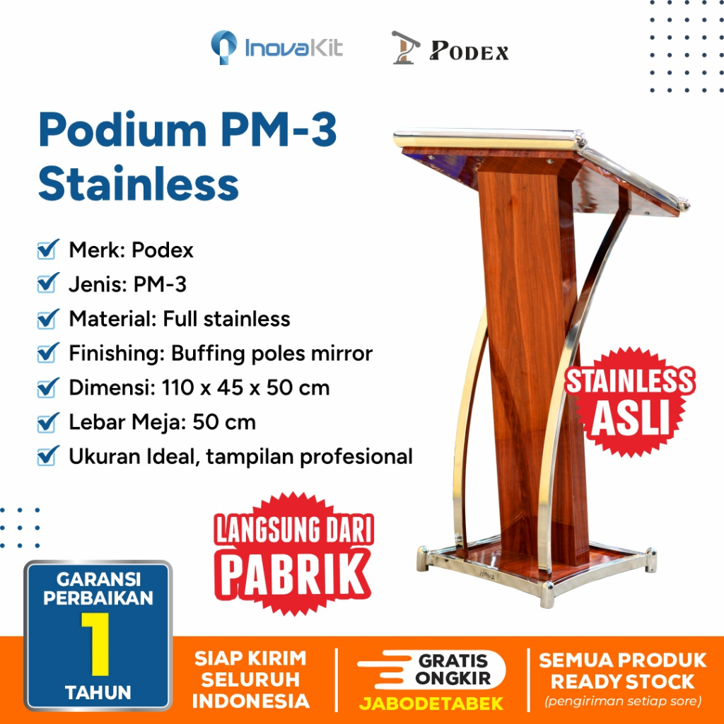 Mimbar Masjid / Mimbar Minimalis / Podium Mesjid Musholla