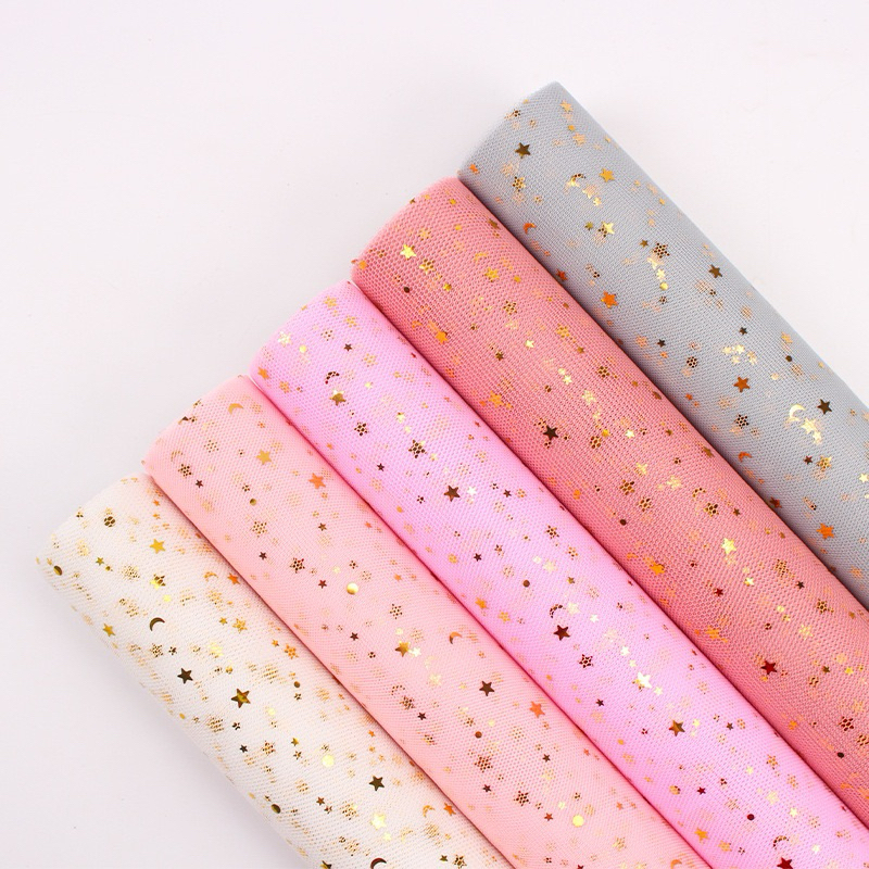 

[10010] 1 ROLL - Jaring Kain Tile Motif Bulan Bintang | Moon Star Mesh Tile