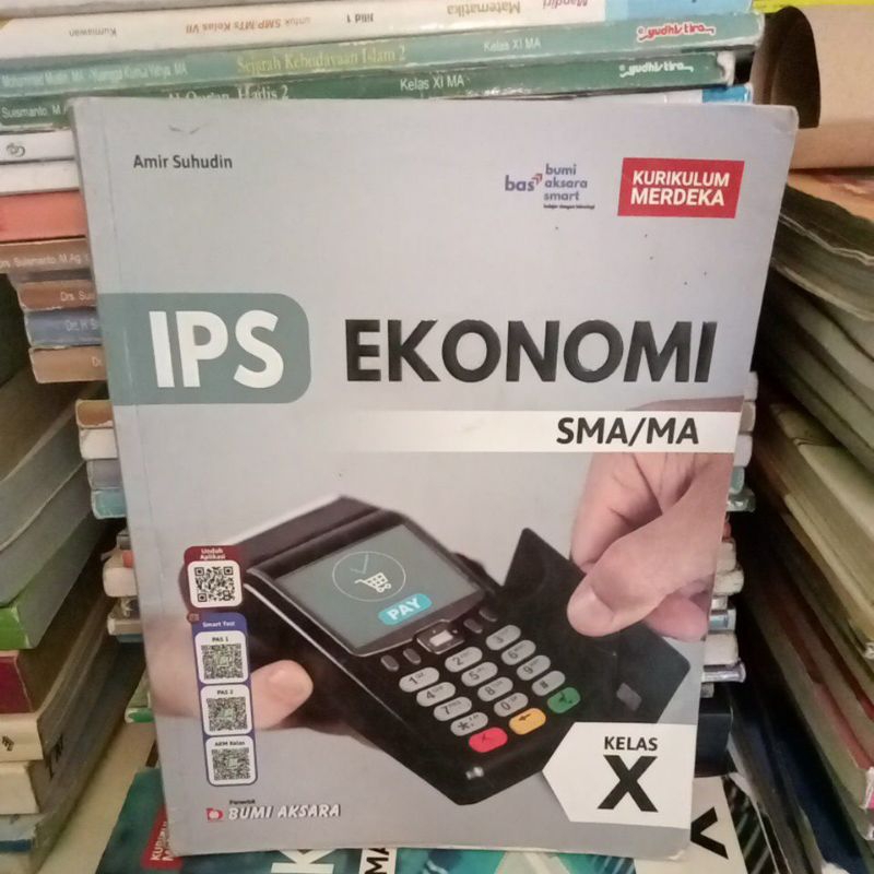 buku IPS EKONOMI kelas 10 penerbit bumi aksara kurikulum merdeka