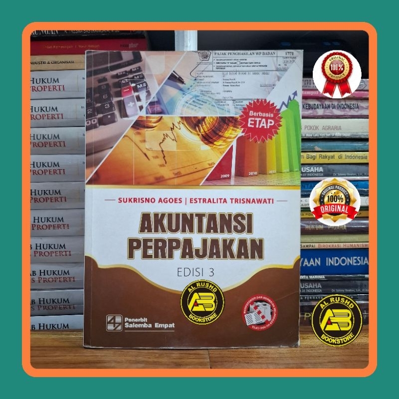 Buku (ORI 100%) Akuntansi Perpajakan / Sukrisno Agoes / Estralita Trisnawati