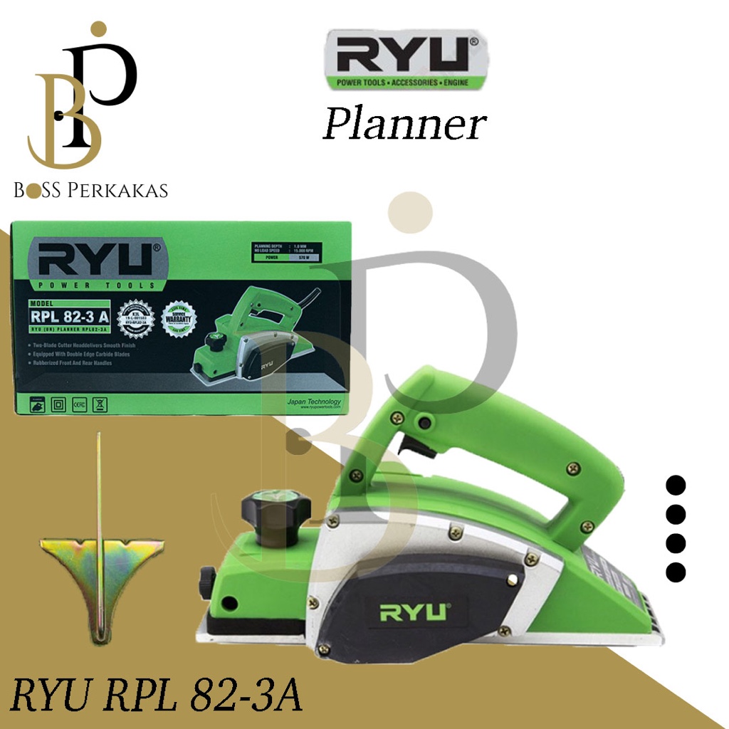 Mesin Planner Kayu Ryu / Mesin Serut Kayu RYu RPL82-3A