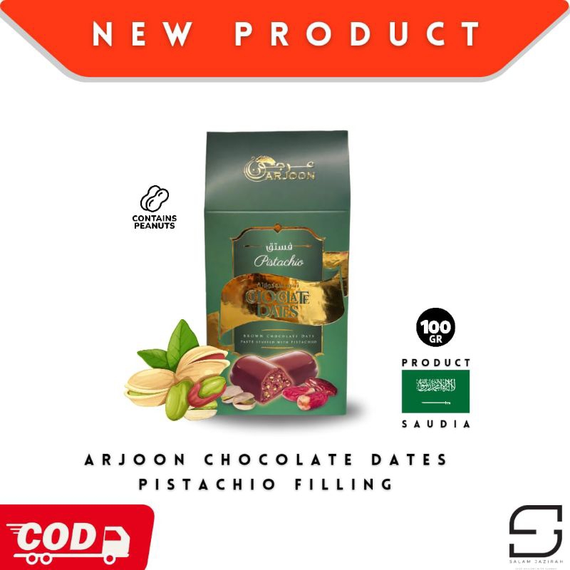 

Arjoon Choco Dates // Coklat Kurma // Premium // Oleh2haji // Best Seller
