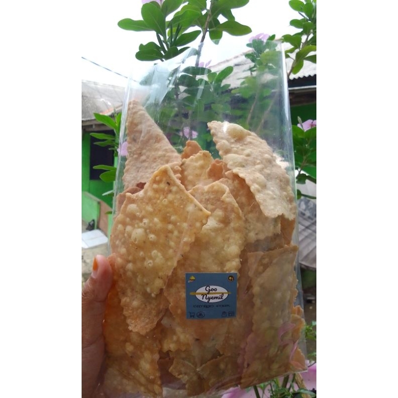 

Keripik Bawang/Keripik Pangsit Original 250g