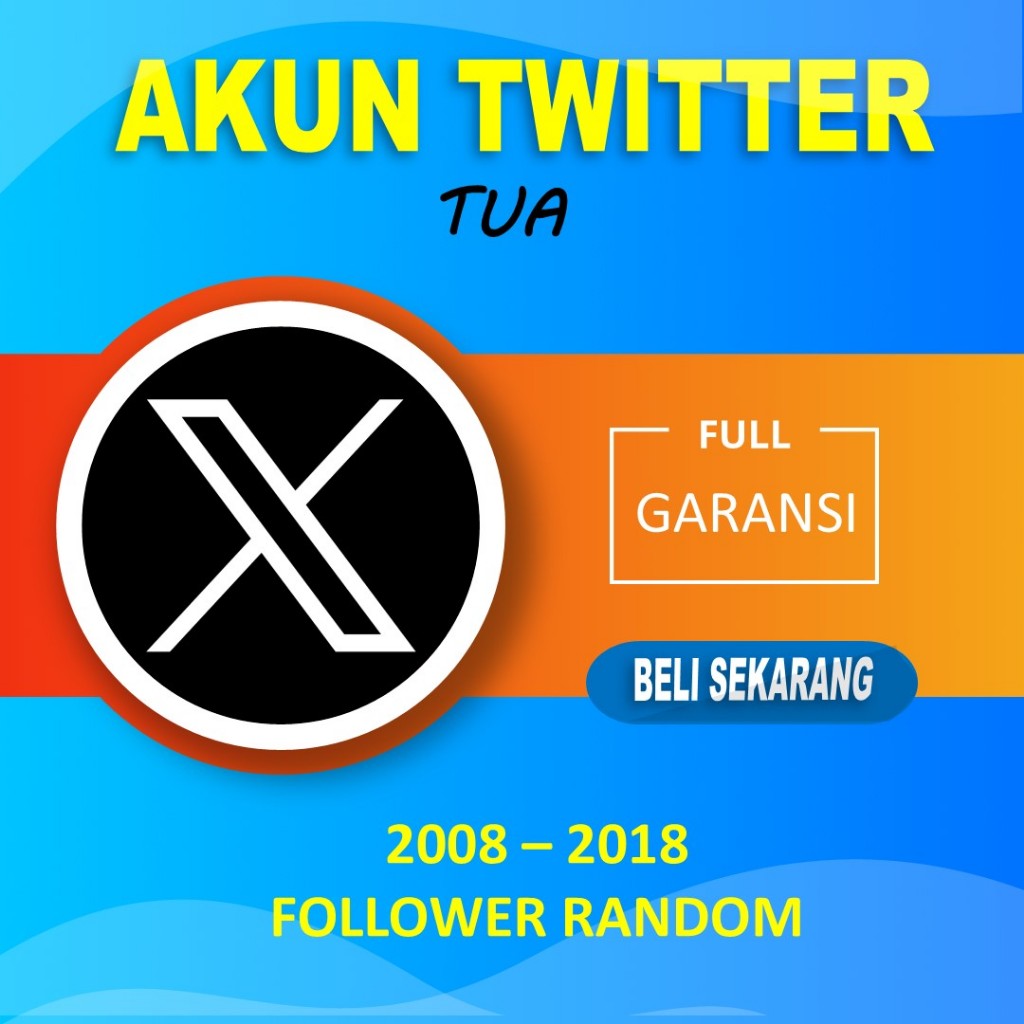 DC - Termurah Akun Twitter Tua Tahun 2007 - 2018 Bergaransi
