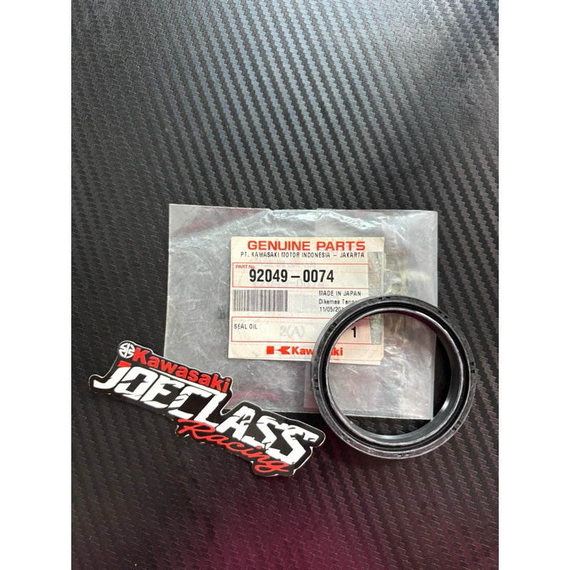 Seal Fork Oil KX250F  Karet Sil Shock Shok Sok Depan USD Up Side Down KX 250 F Original Kawasaki 100