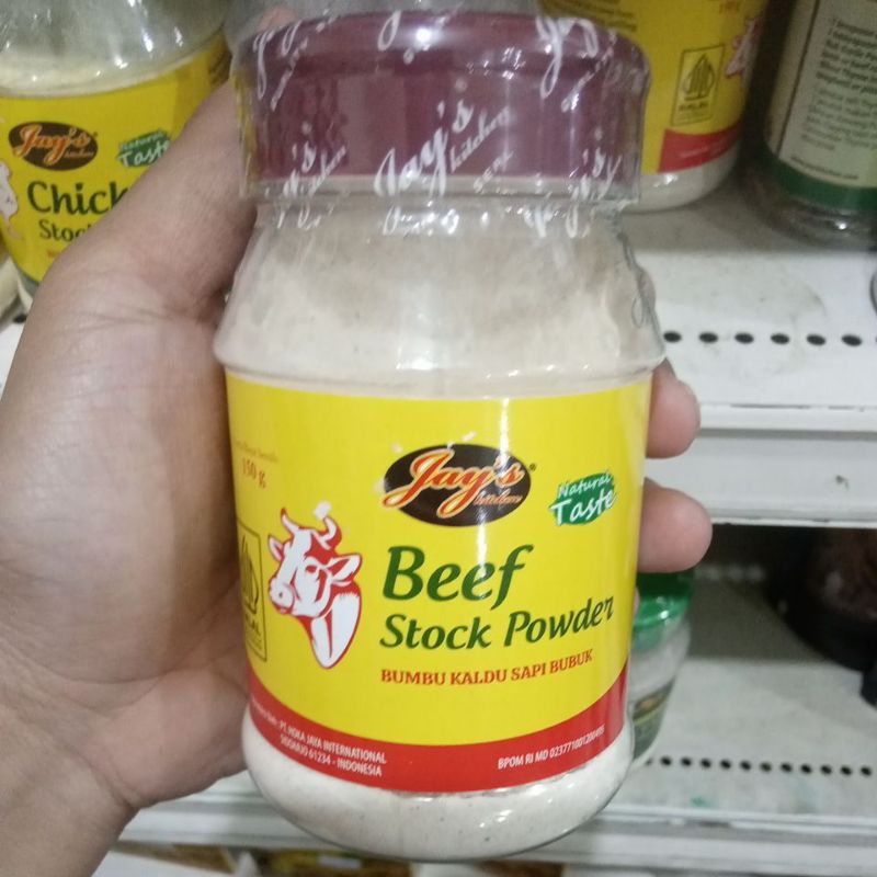 

Beef Stock Powder Jay'S / Kaldu Sapi Bubuk Jays 150gram